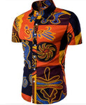 Short Sleeve Polo Shirt 2 Piece Men Set Suit Casual Shorts Camo Golden  Sport Wear Floral Beach Hawaiian Shirt Print Graphic