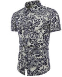 Short Sleeve Polo Shirt 2 Piece Men Set Suit Casual Shorts Camo Golden  Sport Wear Floral Beach Hawaiian Shirt Print Graphic