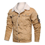 Winter Fur Leather Jacket Mens Suede Leather Jackets Men Faux Fur Thick Warm Suede Jacket Men Motorcycle Jacket Men