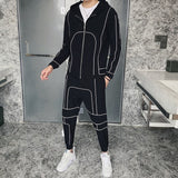 Tsingyi Reflective Multi-pocket Shirts+Ankle-length Cargo pants 2pcs Sets Tracksuit Men Women Couples Streetwear Reflect Sets