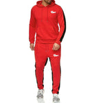 2019 New Brand men crocodile Tracksuit hoodie+sweatpants chandal hombre men thermal jogging homme Sportswear Fleece Thick Suit